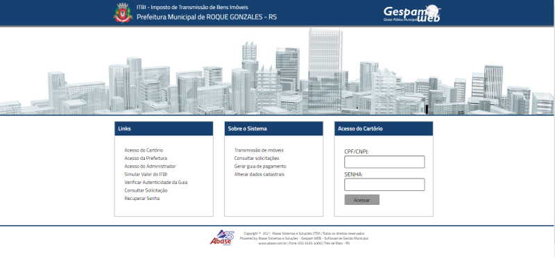 ADMINISTRAÇÃO MUNICIPAL IMPLANTA O PROGRAMA ITBI ELETRÔNICO